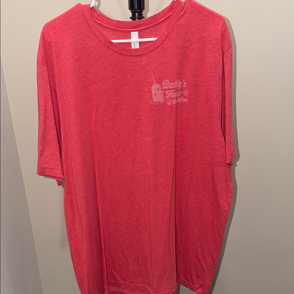 Buddy's Vibes Coral Short-Sleeve Tee - Men's Casual Shirt